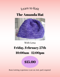 Learn To Knit: The Amanda Hat with Lena
